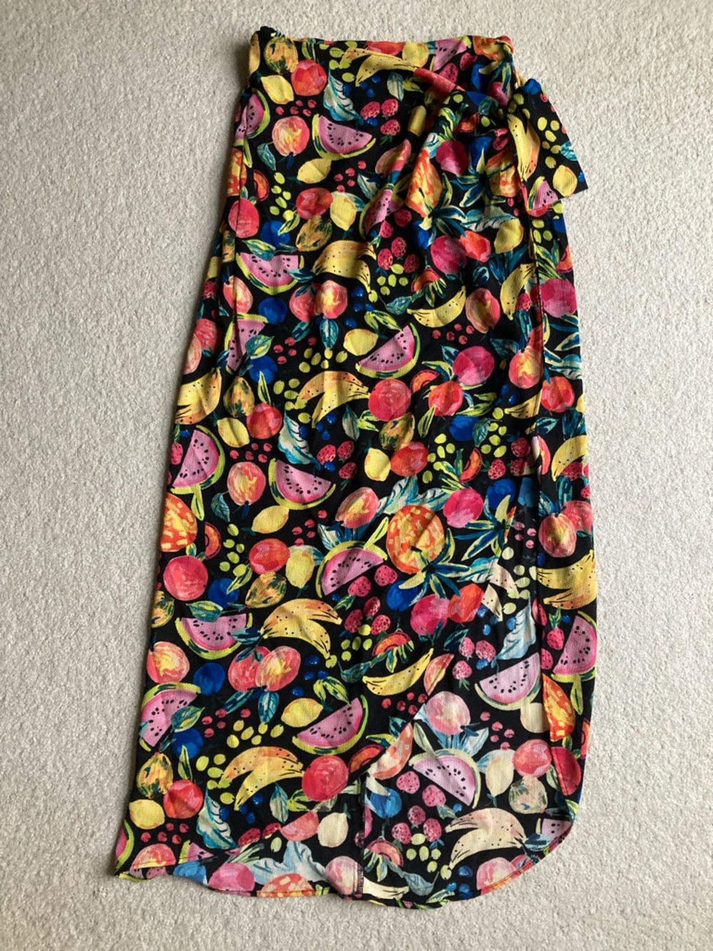 Show Me Your MUMU wrap me up skirt in fruit tango